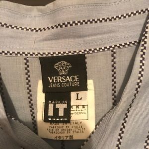 Versace size L button down shirt